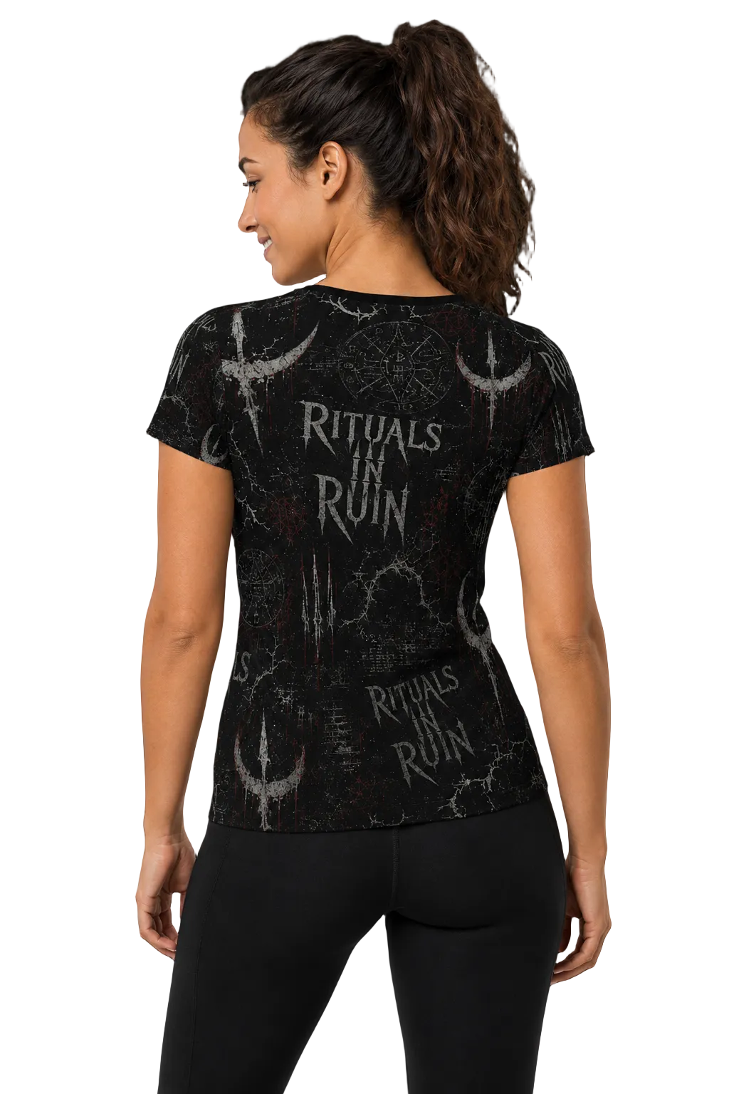 Rituals In Ruin — Listen. Feel. Survive. Athletic Tee