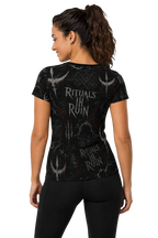 Rituals In Ruin — Listen. Feel. Survive. Athletic Tee