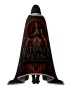 Rituals In Ruin: Desire, Devotion & Ruin Sherpa Blanket