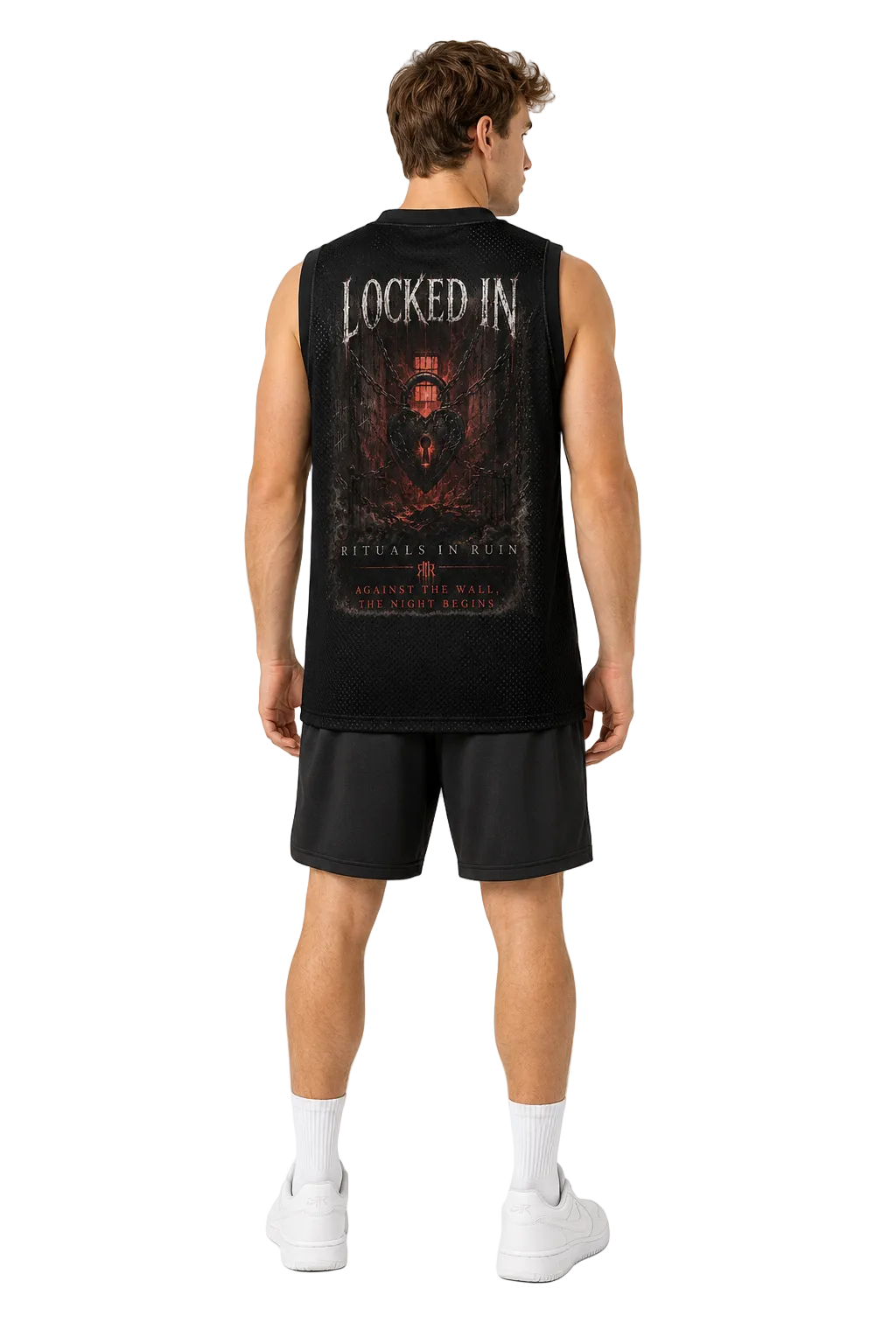 Locked In Basketball Tank Jersey — Rituals In Ruin