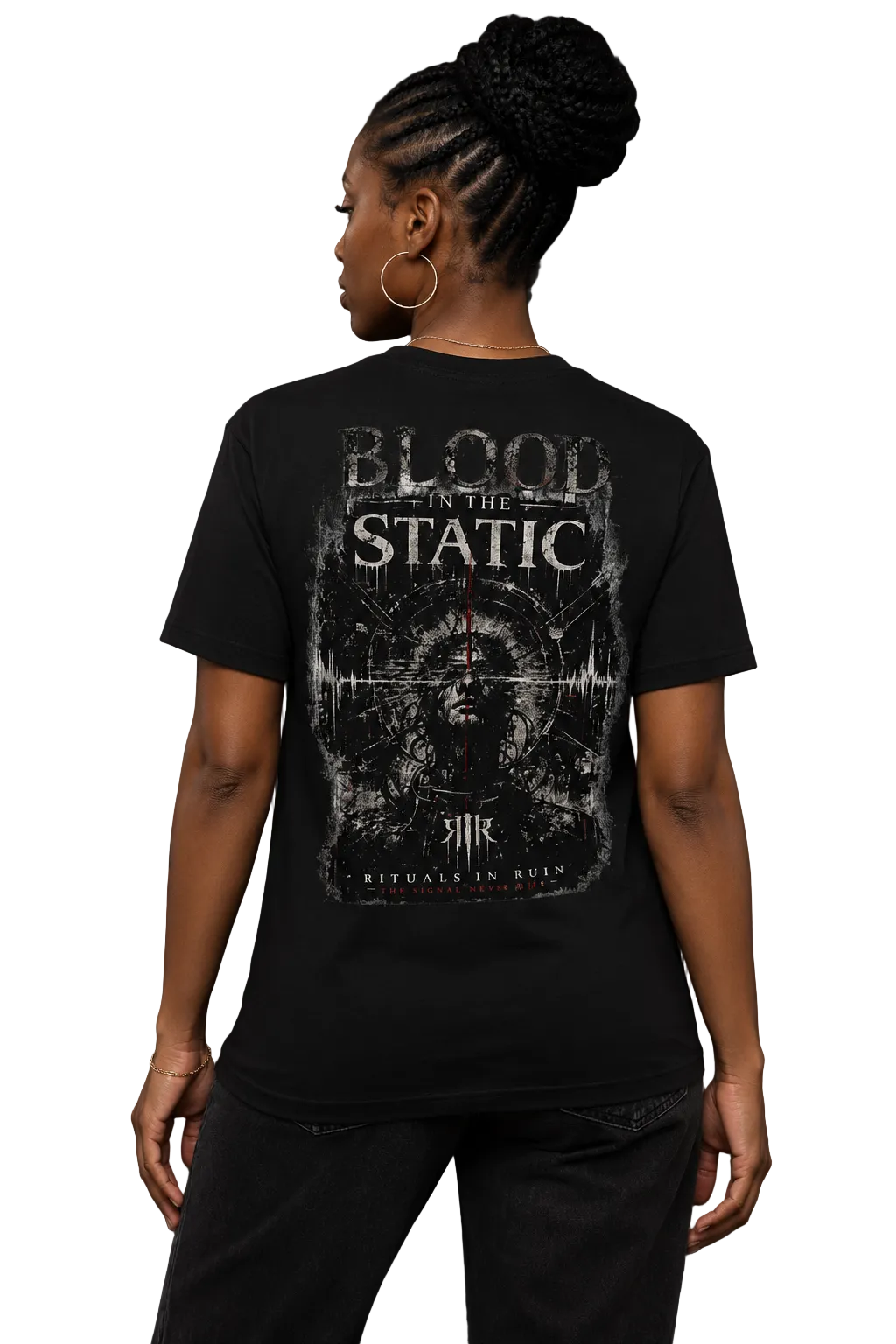 Rituals In Ruin - Blood in the Static Official Album T-Shirt (Women)