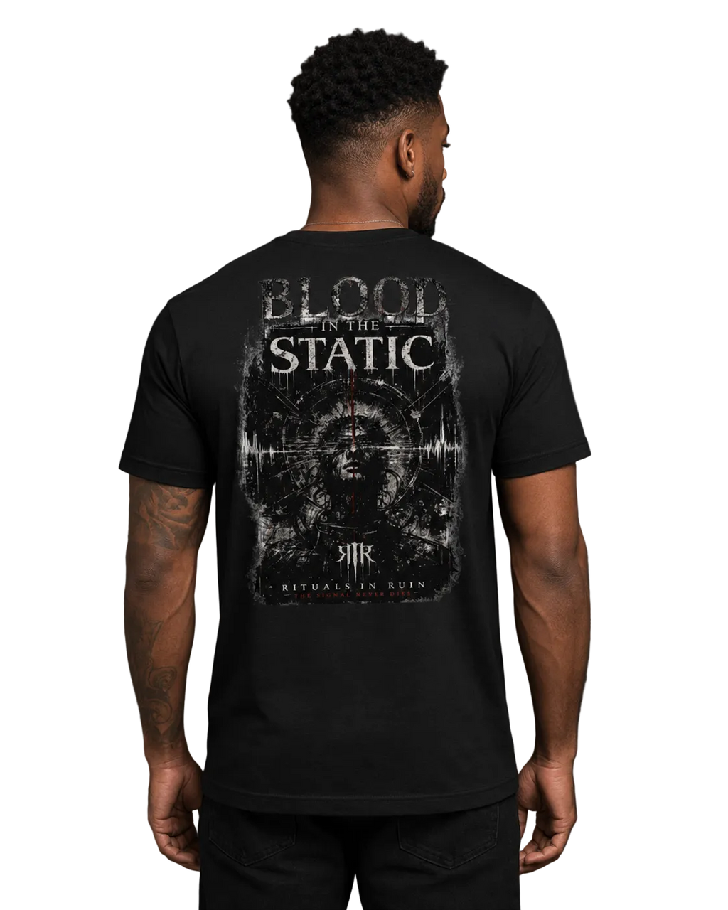 Rituals In Ruin - Blood in the Static Official Album T-Shirt