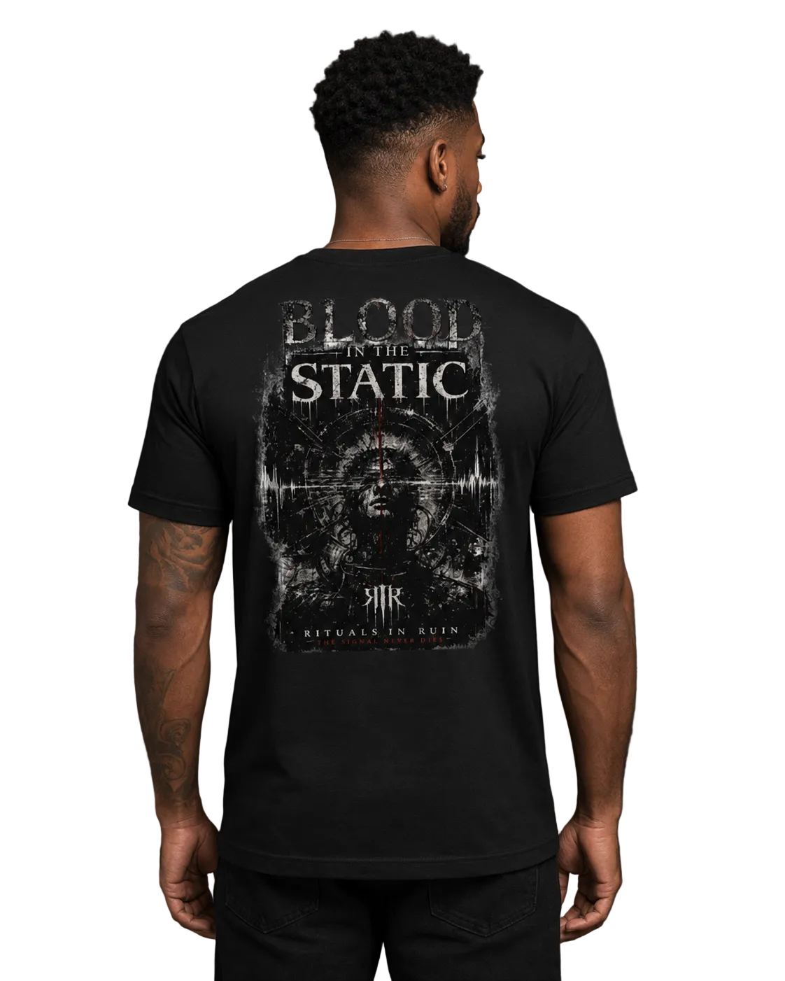 Rituals In Ruin - Blood in the Static Official Album T-Shirt