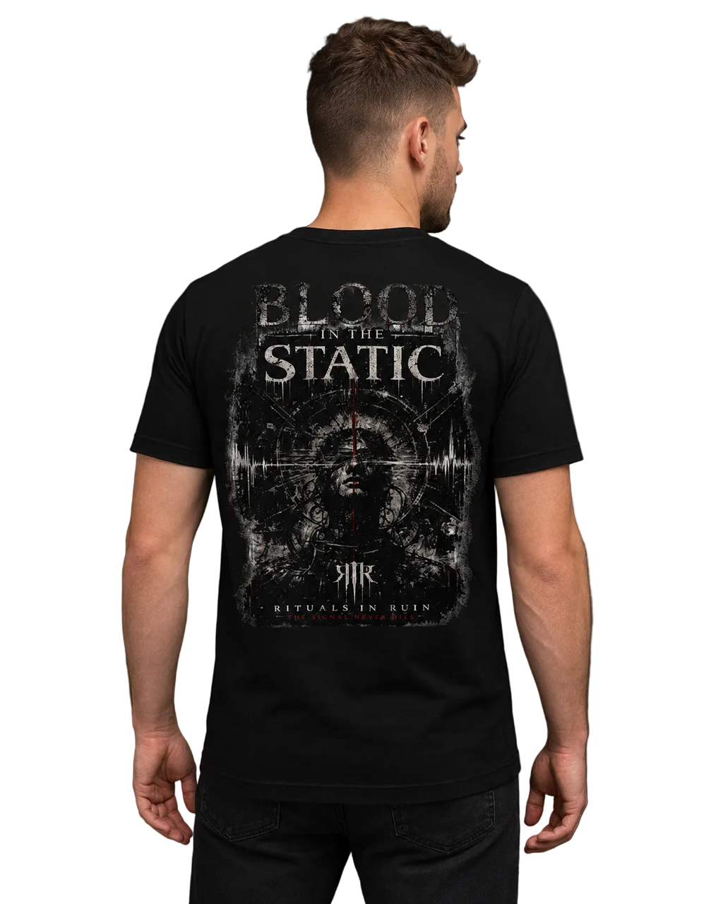 Rituals In Ruin - Blood in the Static Official Album T-Shirt
