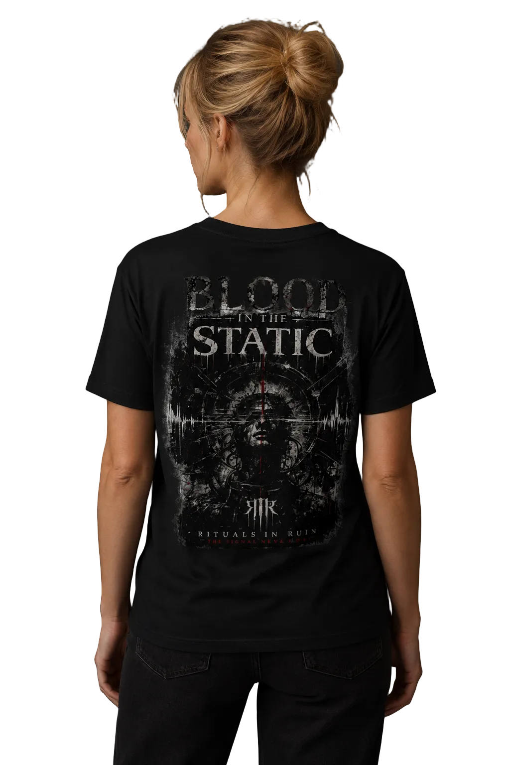 Rituals In Ruin - Blood in the Static Official Album T-Shirt (Women)