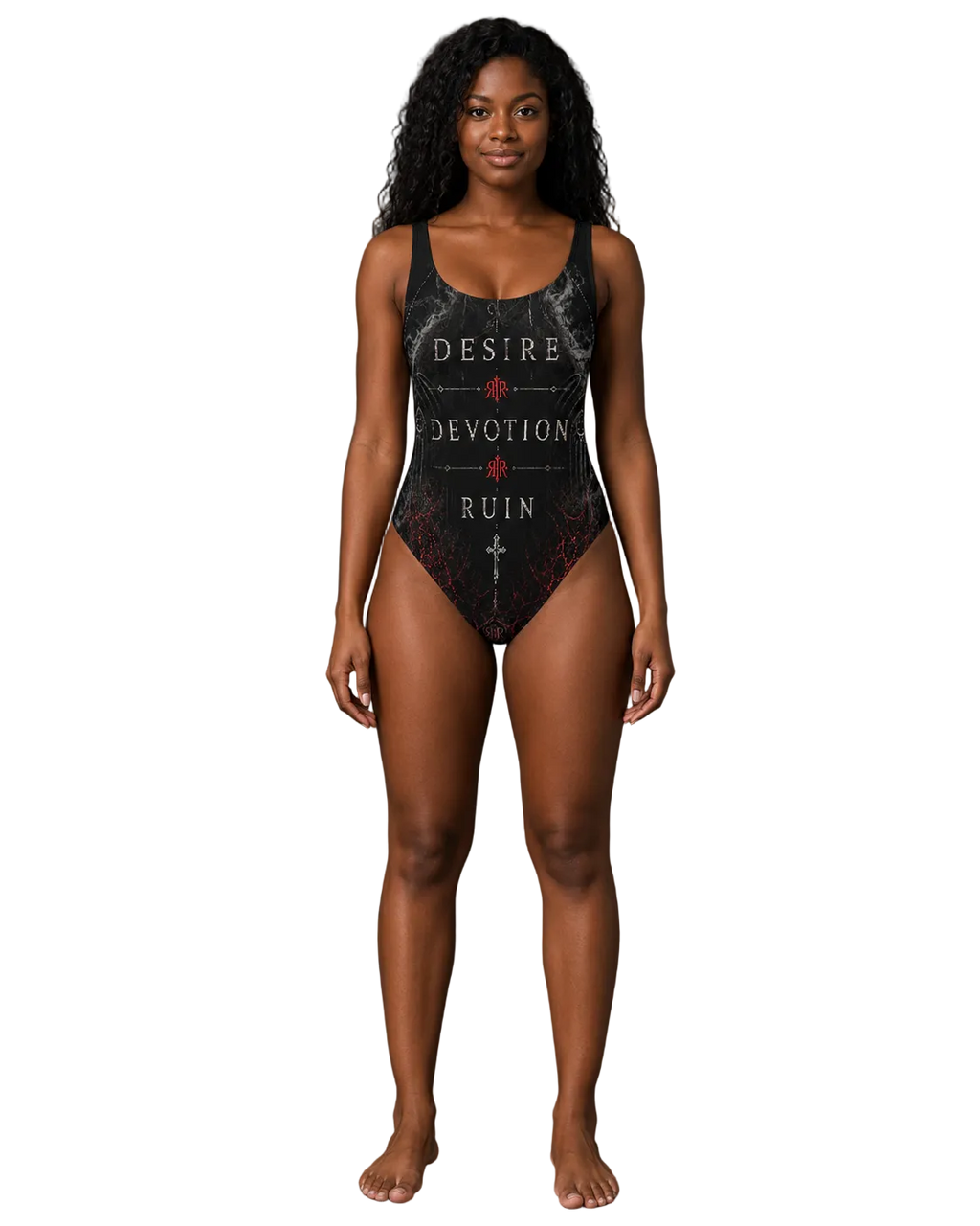 Desire Devotion Ruin One Piece Swim Suit