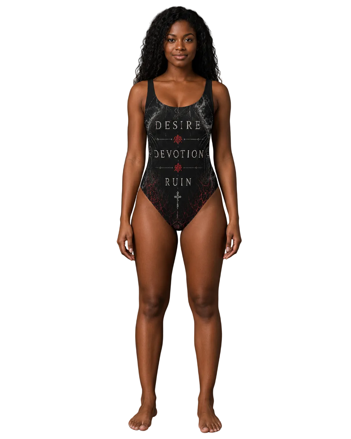 Desire Devotion Ruin One Piece Swim Suit