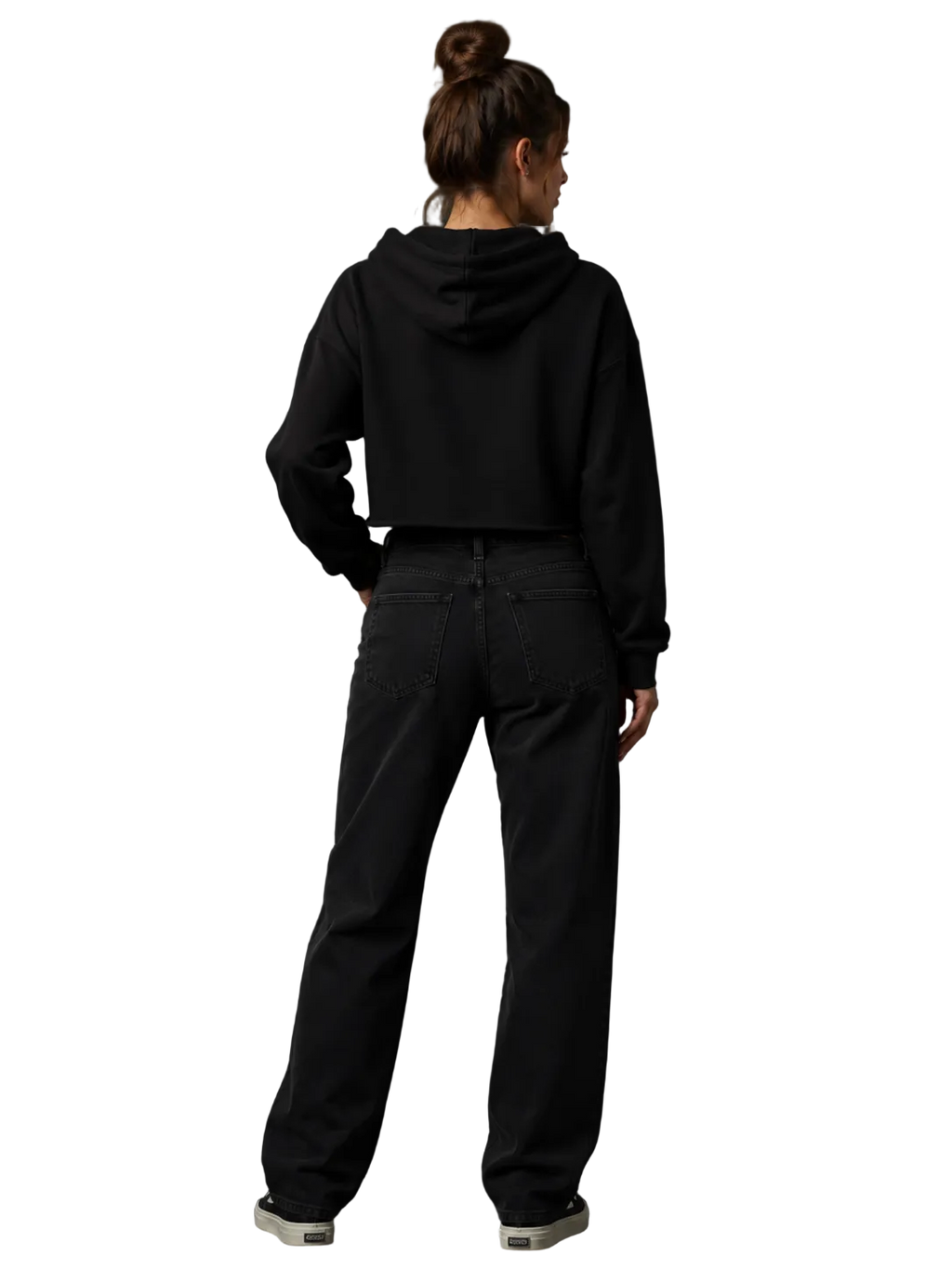 Embers That Stay Crop Hoodie