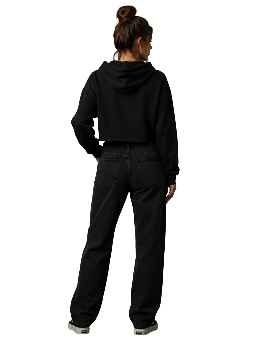 Embers That Stay Crop Hoodie
