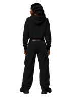 Embers That Stay Crop Hoodie