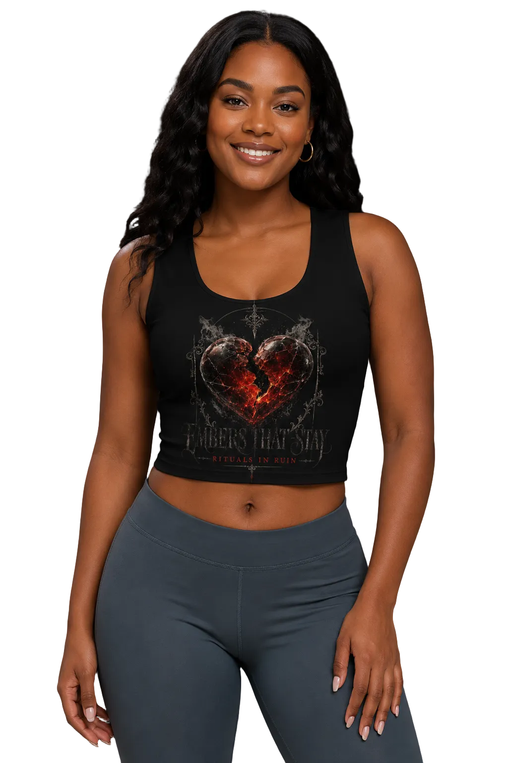 Embers That Stay Crop Top