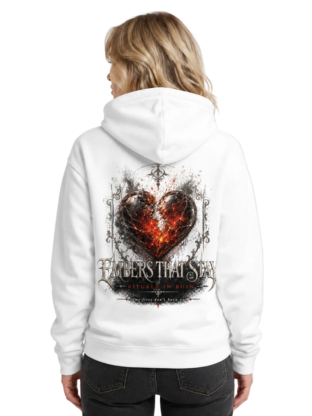 Embers Women’s Hoodie — Rituals In Ruin