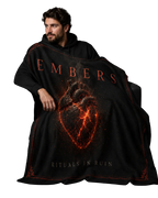 Embers Throw Blanket — Rituals In Ruin