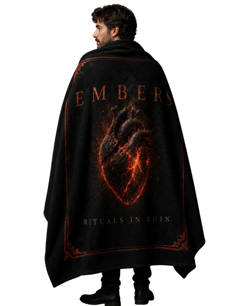 Embers Throw Blanket — Rituals In Ruin