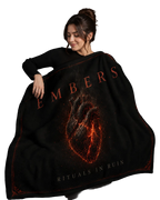 Embers Throw Blanket — Rituals In Ruin