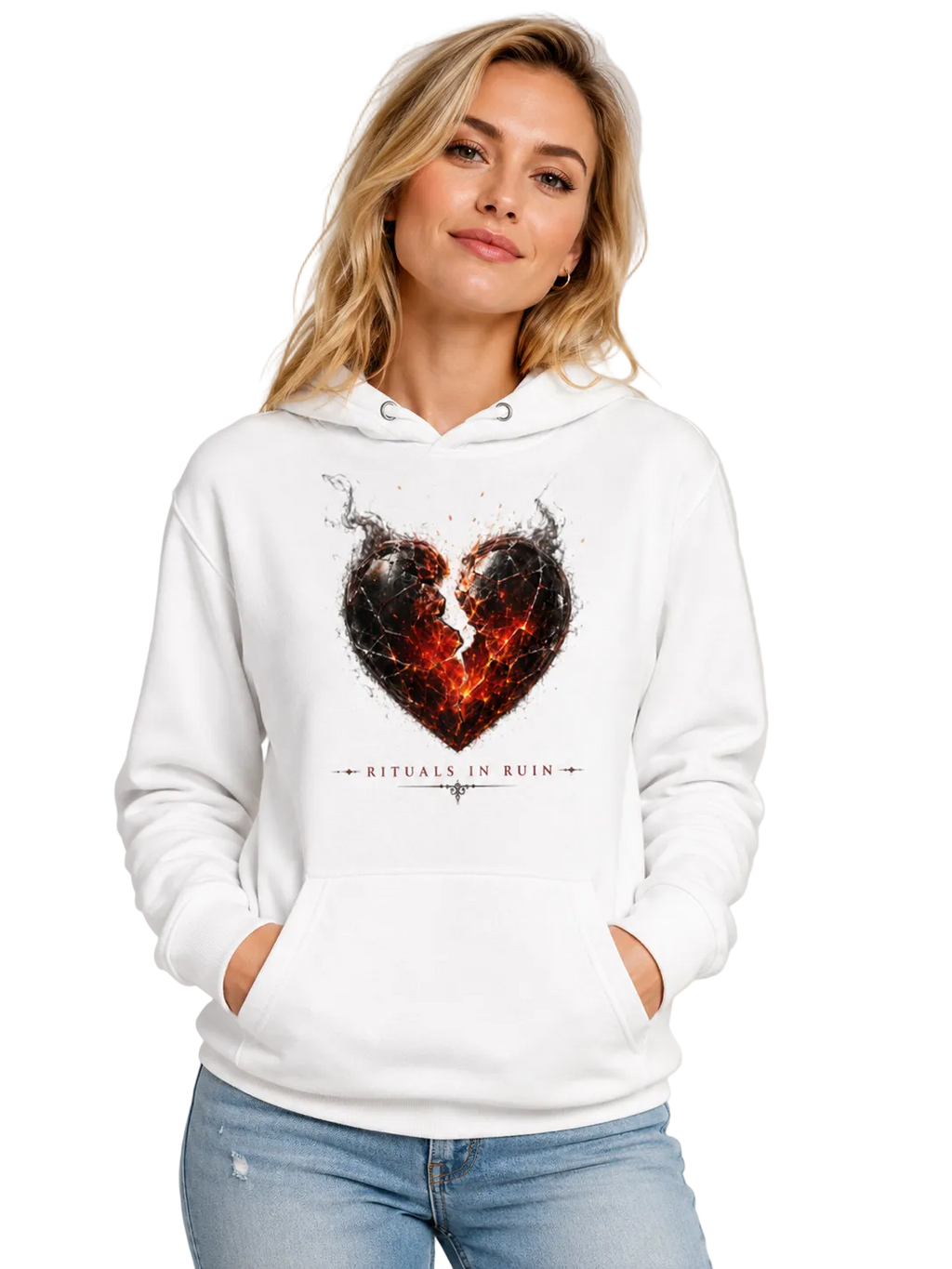 Embers Women’s Hoodie — Rituals In Ruin