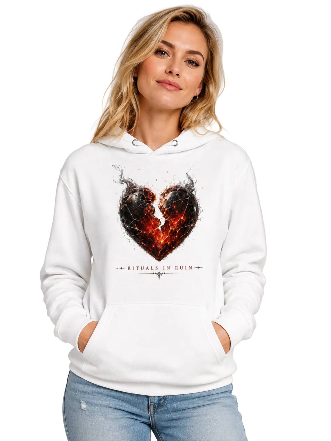 Embers Women’s Hoodie — Rituals In Ruin