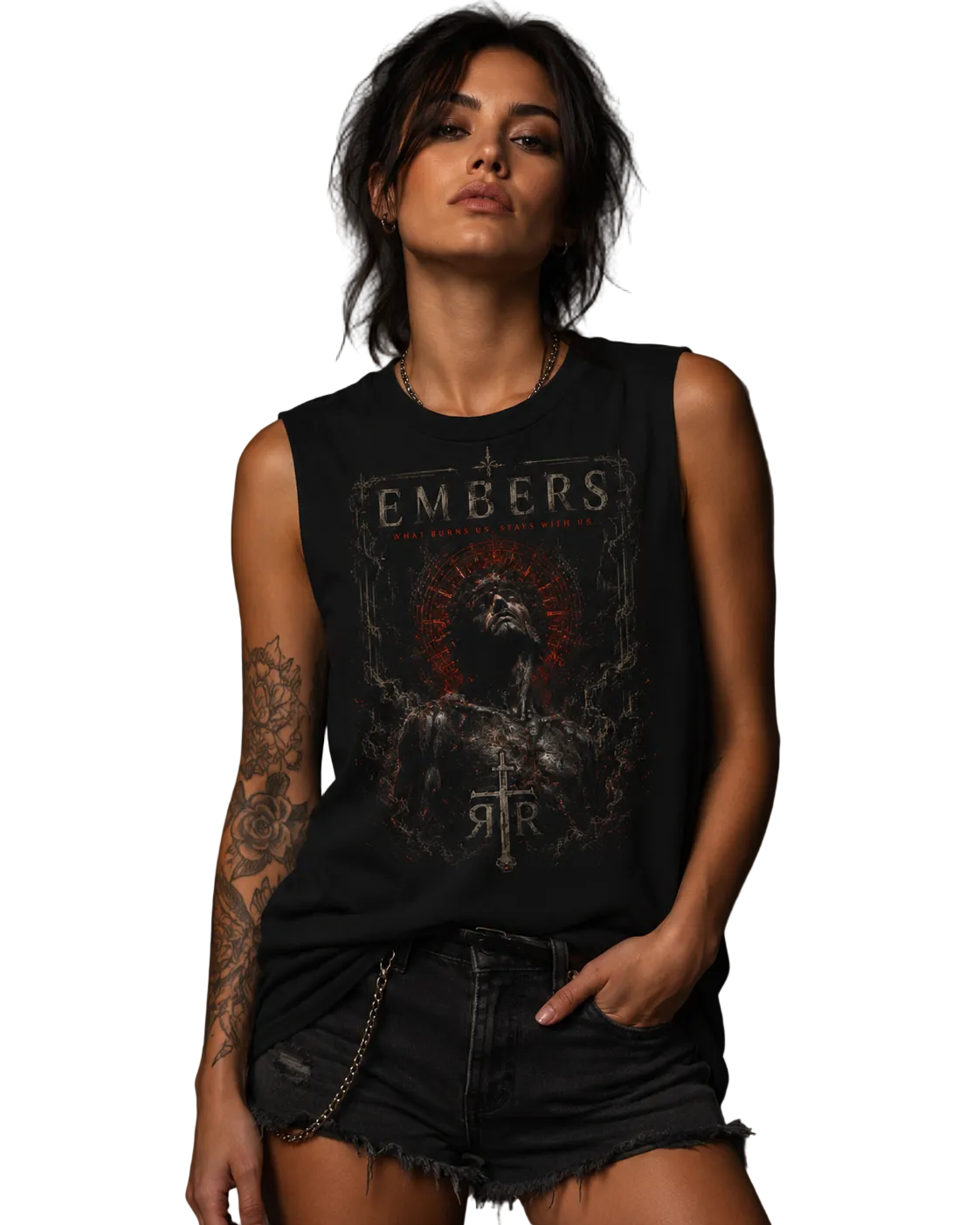 Embers Sleeveless Tank — Rituals In Ruin