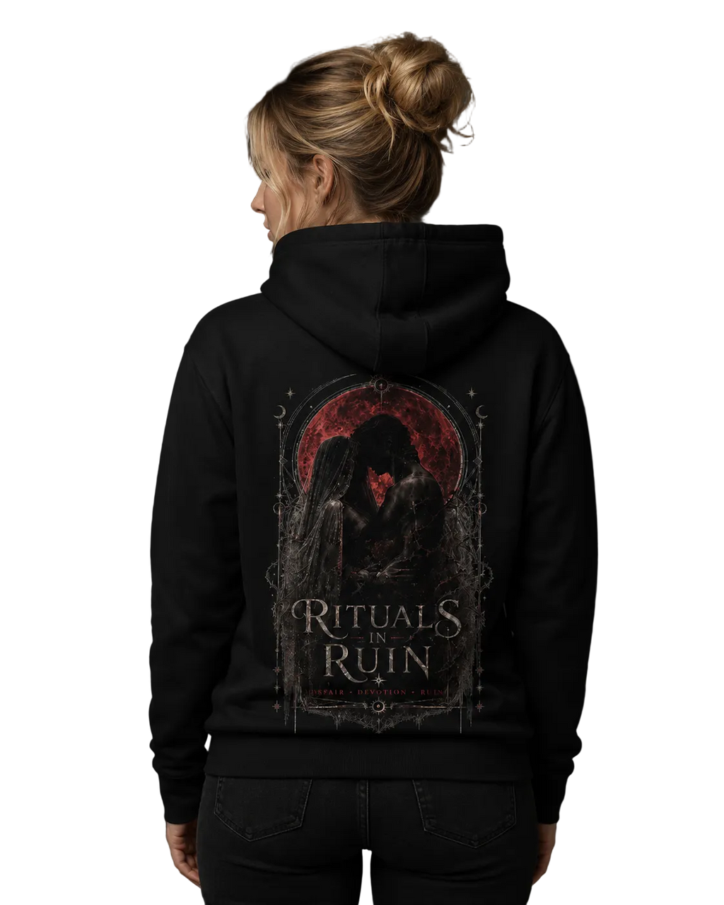 Rituals In Ruin — Desire • Devotion • Ruin Hoodie (Womens)