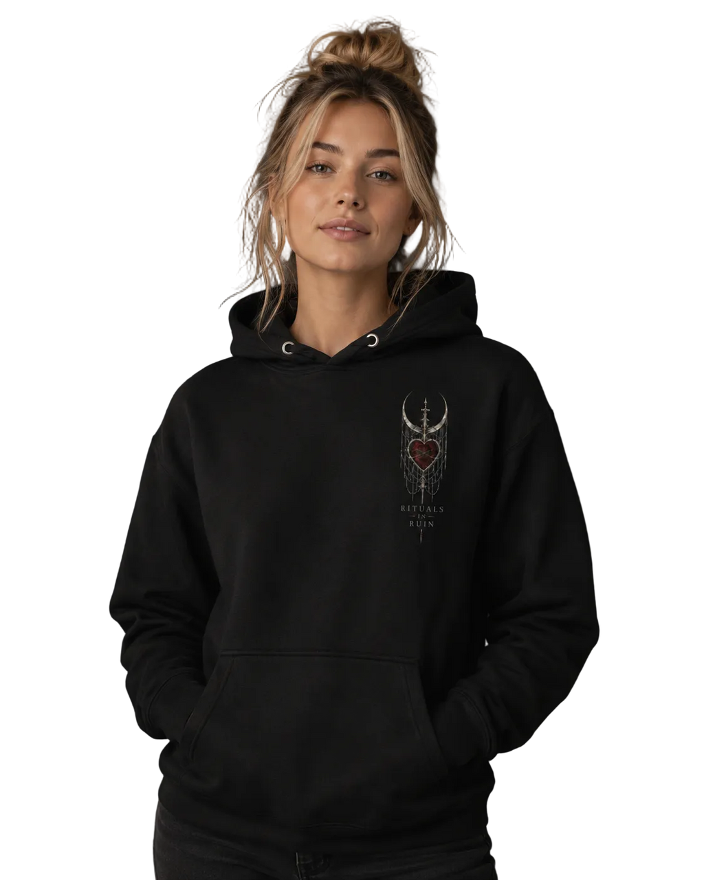Rituals In Ruin — Desire • Devotion • Ruin Hoodie (Womens)