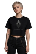 Locked In Crop Tee — Rituals In Ruin