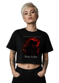 Locked In Cover Art Cropped Tee - Rituals In Ruin