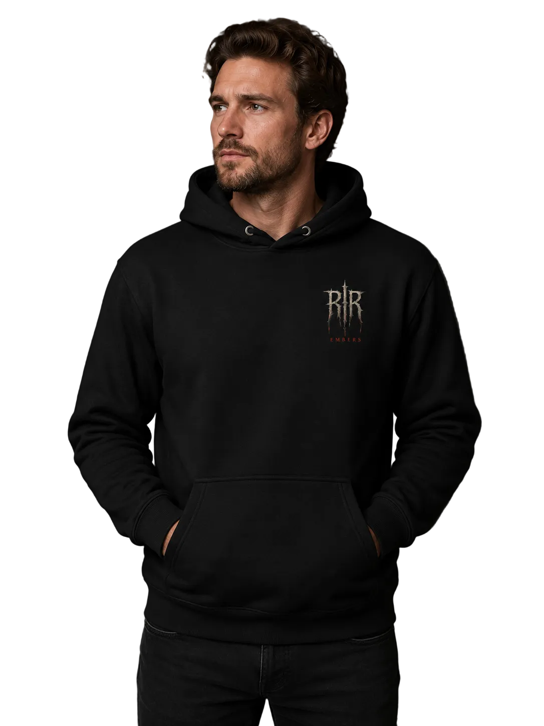 Embers Men’s Hoodie — Rituals In Ruin
