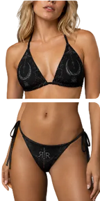 Rituals In Ruin Gothic Ember String Bikini Bottom