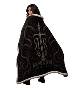 Twin Serpents — Bound by Desire Sherpa Blanket
