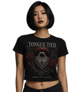 Tongue Tied Sworn to Silence Crop Tee