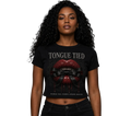 Tongue Tied Bound by Desire Crop Top — Rituals In Ruin