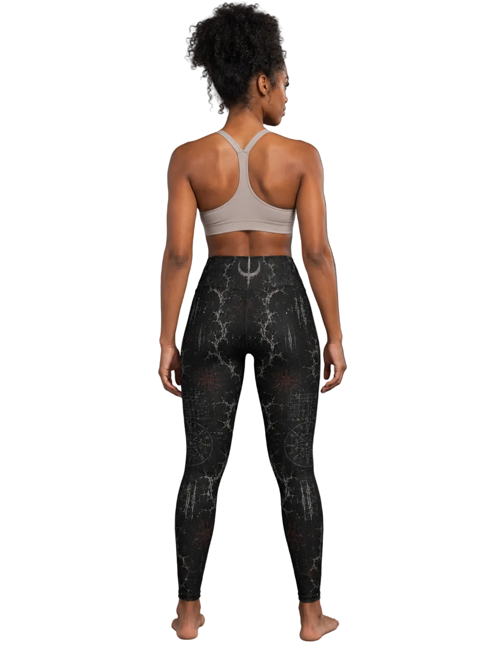 Rituals In Ruin — Listen. Feel. Survive. Athletic Leggings