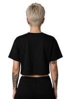 Locked In Cover Art Cropped Tee - Rituals In Ruin