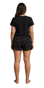 Gothic Coquette Pajama Shorts - Rituals In Ruin