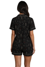 Gothic Coquette Women’s Short-Sleeve Pajama Top